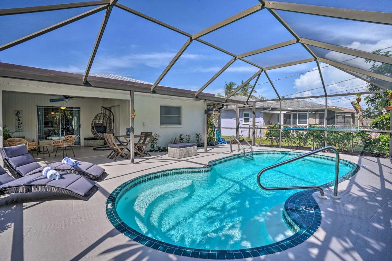 Naples Oasis With Screened Pool, Bike To Beach! Buitenkant foto