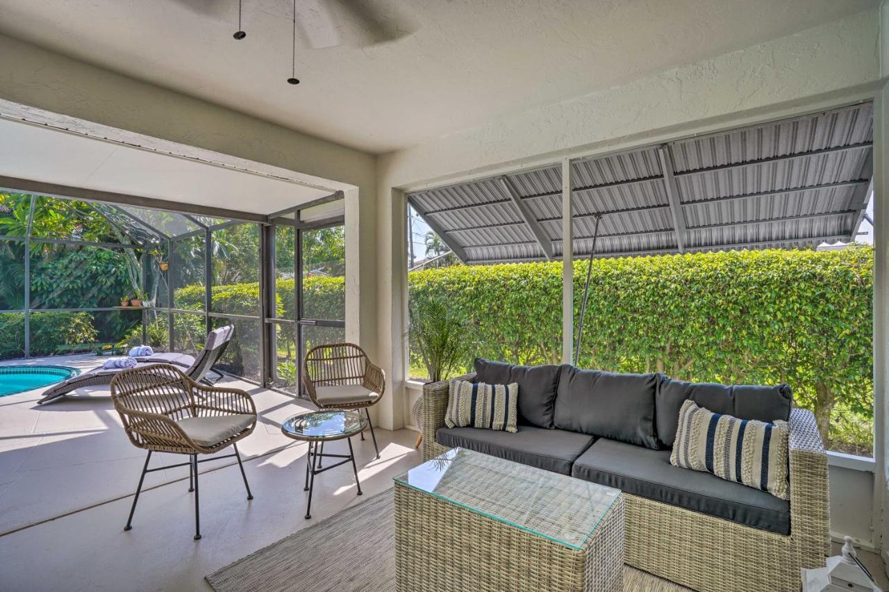 Naples Oasis With Screened Pool, Bike To Beach! Buitenkant foto