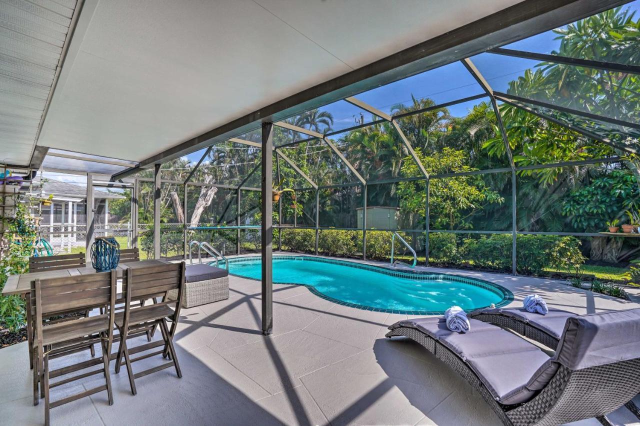 Naples Oasis With Screened Pool, Bike To Beach! Buitenkant foto