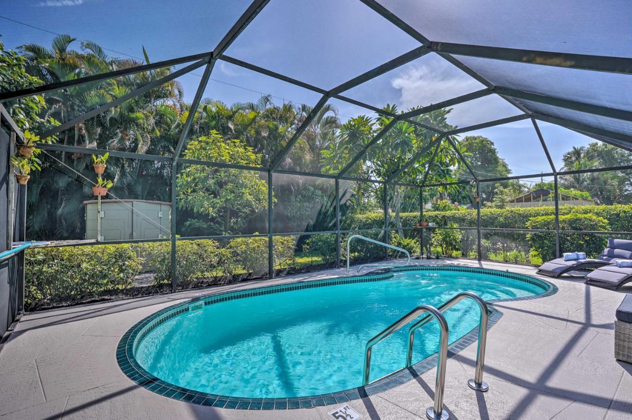 Naples Oasis With Screened Pool, Bike To Beach! Buitenkant foto